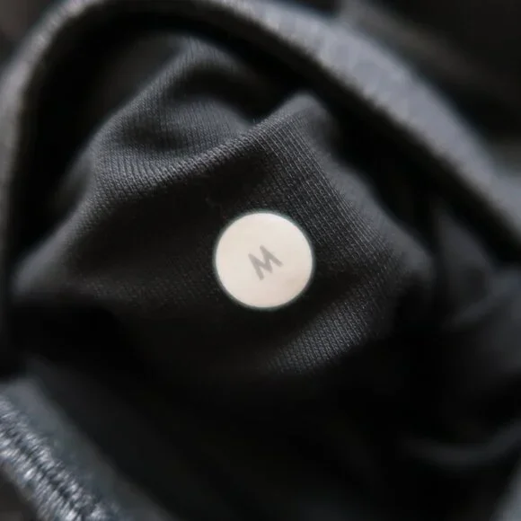 Lululemon Kung Fu Pant Sz M x 34” Heathered Black Grey Casual Lounge Travel - Picture 6 of 9